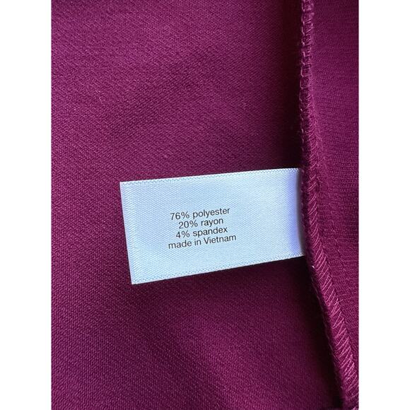 NWT Lane Bryant Zip Up Blazer in Bright Fuschia Size 20 - Picture 6 of 8